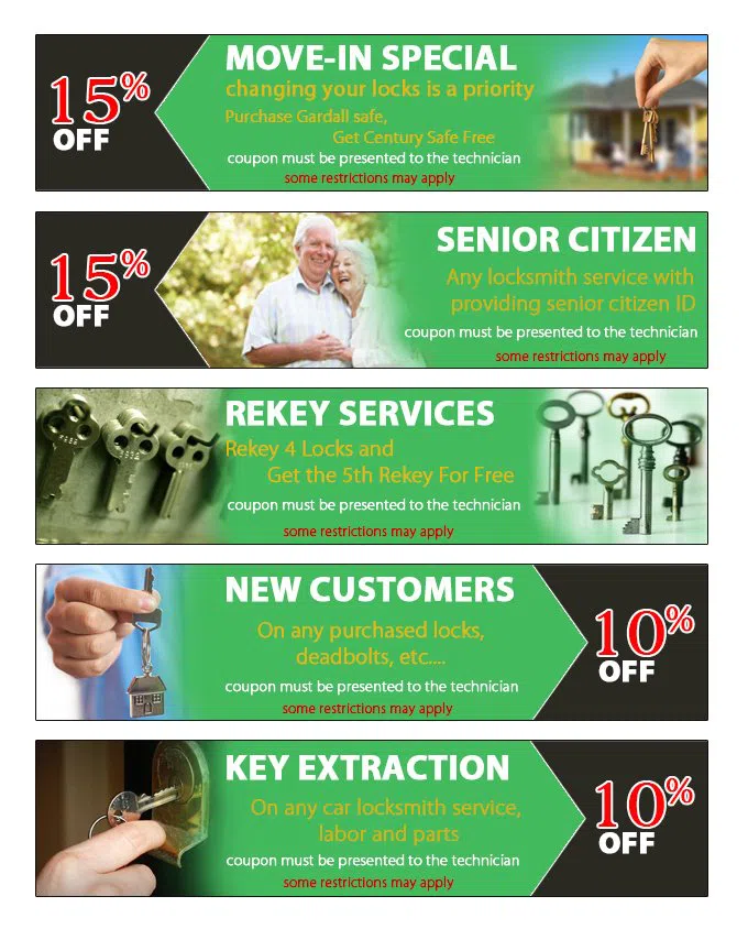 Lock Safe Services Boston, MA 617-294-6264 - coupon23-set-five